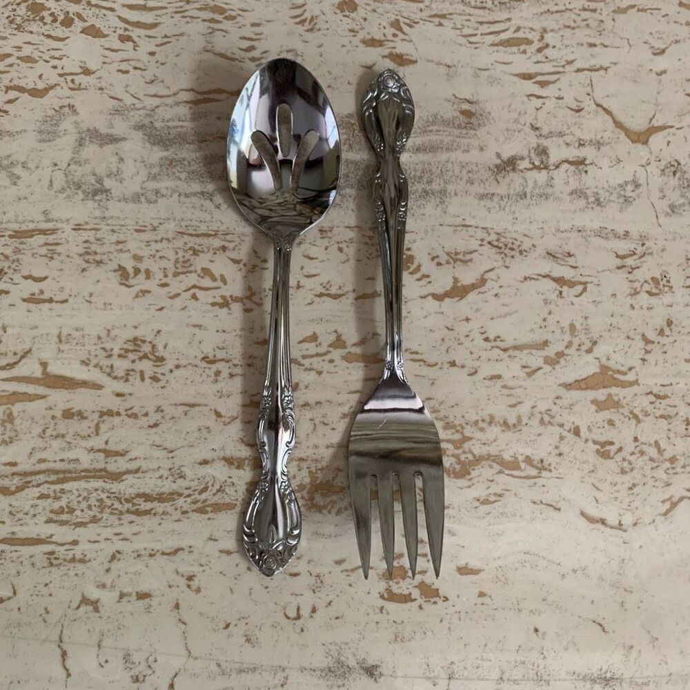 The Cellar Japan Serving fork and spoon